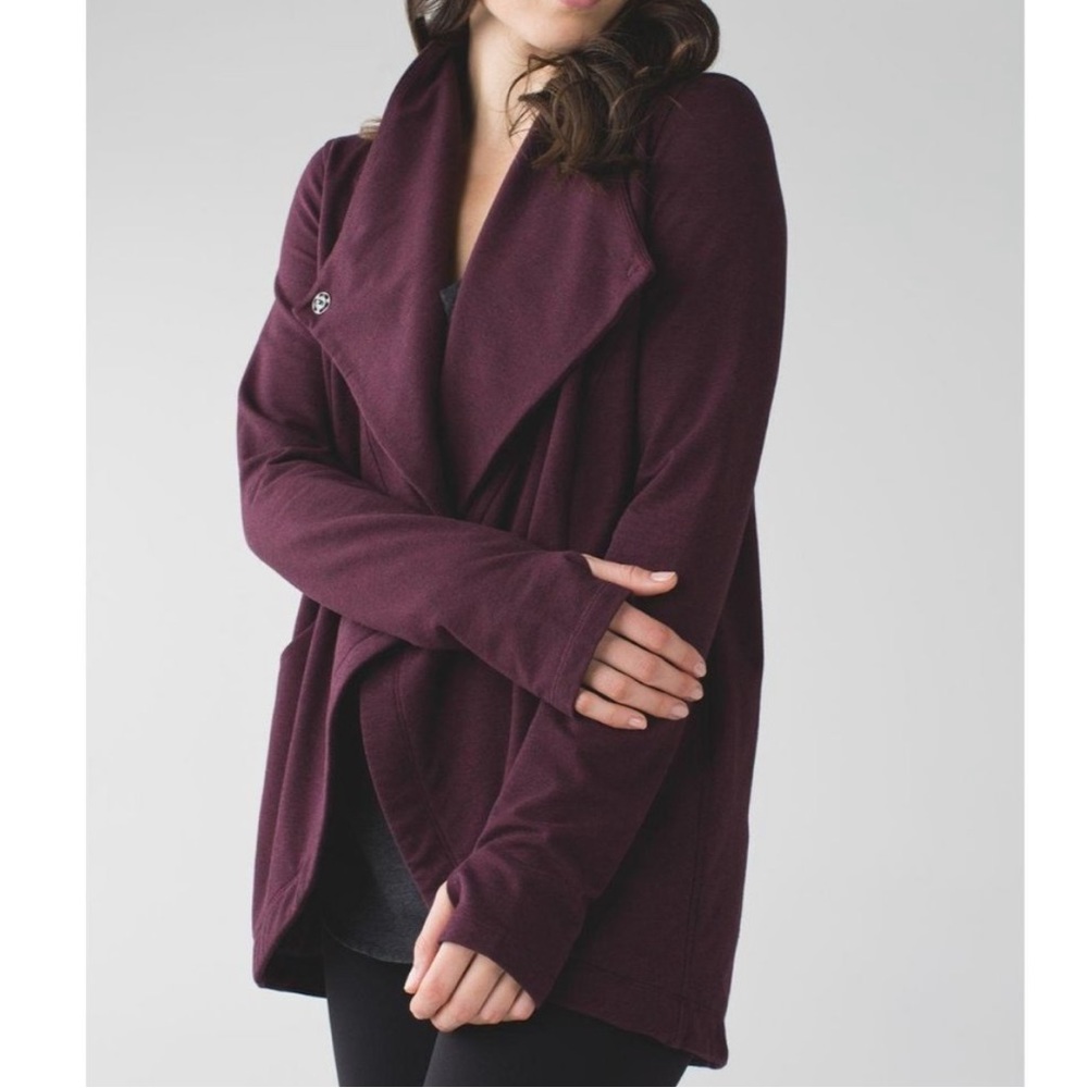 Lululemon That's A Wrap Stretch Jacket Cardigan Size 4
